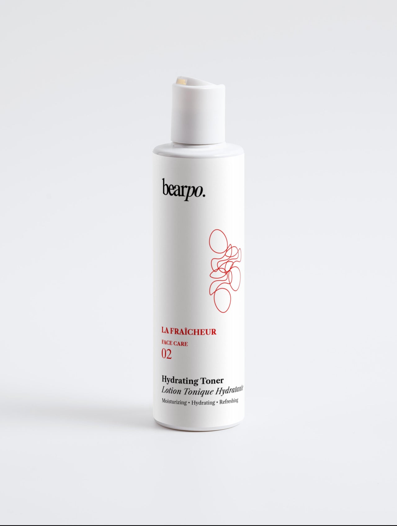 Hydrating Toner, LA FRAÎCHEUR - bearpo., vegan skincare, cruelty free, refreshingtoner, lock in moisture, radian complexion, plump skin, all skin type