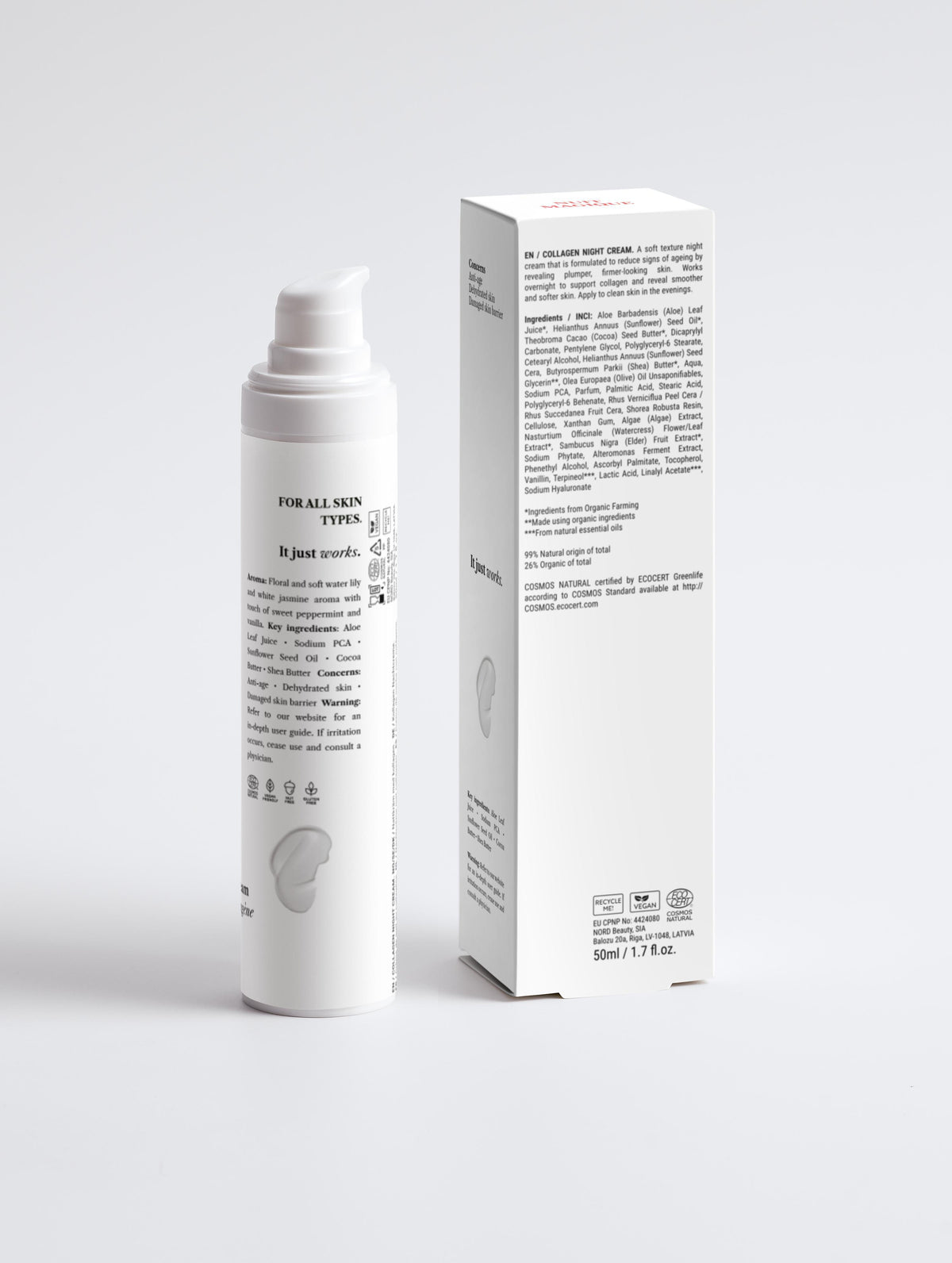 Collagen Anti-Age Night Cream, NUIT MAGIQUE - bearpo.